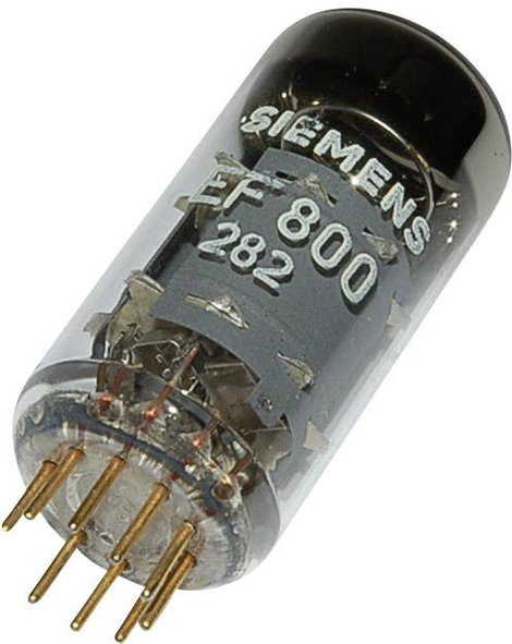 Elektroncső EF 800 = EF 860, pólusszám 9, novál foglalat, Lineáris NF pentóda