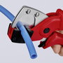 Knipex KNIPEX 90 10 185 Csővágó kemény, üvegszállal erősített műanyag többrétegű és pneumatikus töml 4. bélyegkép