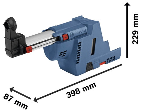 Bosch Professional 1600A0051M Elszívó GDE 18V-16 Szívóberendezés GDE 18V-16 1 db 4. kép