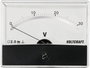 Beépíthető analóg lengőtekercses feszültségmérő műszer 30V/DC Voltcraft AM-86x65 bélyegkép