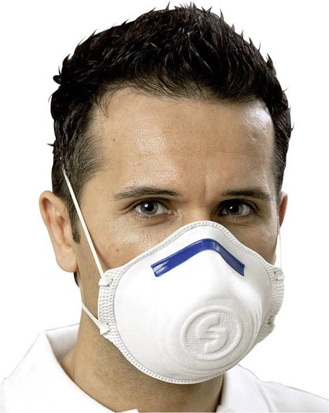 EKASTU SAFETY Sekur Mandil FFP2 szűrőosztályos, szelep nélküli 12db-os porvédő maszk, légzésvédő mas 2. kép