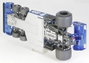 Tamiya 300020053 Tyrrell P34 Six Wheeler Monaco GP77 Autómodell építőkészlet 1:20 2. bélyegkép
