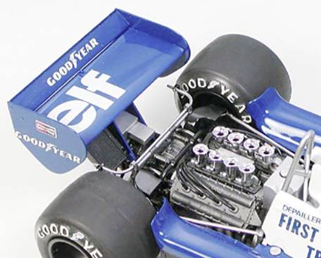 Tamiya 300020053 Tyrrell P34 Six Wheeler Monaco GP77 Autómodell építőkészlet 1:20 3. kép