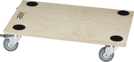 dörner + helmer 290705 Atlas Economy Roller Terhelés (max.): 300 kg 590 mm x 390 mm x 120 mm