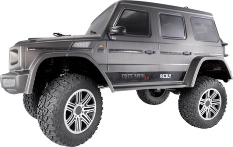 1:10 RC modellautó Elektro Crawler 4WD 100% RtR 2,4 GHz, Reely FreeMen 2.0 Brushed 13. kép