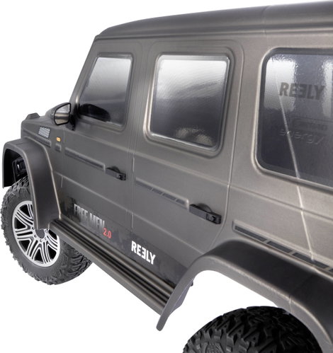 1:10 RC modellautó Elektro Crawler 4WD 100% RtR 2,4 GHz, Reely FreeMen 2.0 Brushed 9. kép