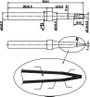 TOOLCRAFT KK-15030P Tip D Forrasztóhegy Véső forma Hegy méret 5 mm Tartalom, tartalmi egységek rende 2. bélyegkép