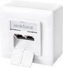 Renkforce RF-4697900 Hálózati csatlakozódoboz Falra szerelhető CAT 6 2 port Tiszta fehér bélyegkép