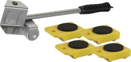 dörner + helmer 290674 Bútorszállító görgők Terhelés (max.): 150 kg