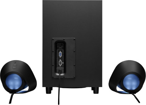Logitech Gaming G560 LIGHTSYNC 2.1 Számítógép hangszóró Vezetékes 120 W Fekete 6. kép