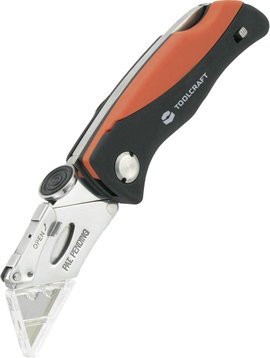 TOOLCRAFT 2299055 Univerzális behajtható kés 1 db