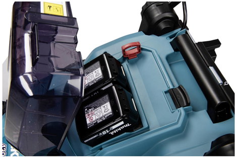 Akkus fűnyíró 2 db akkuval 18 V, vágási szélesség max. 430 mm, Makita DLM432PT2 14. kép