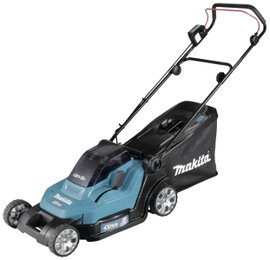 Akkus fűnyíró 2 db akkuval 18 V, vágási szélesség max. 430 mm, Makita DLM432PT2