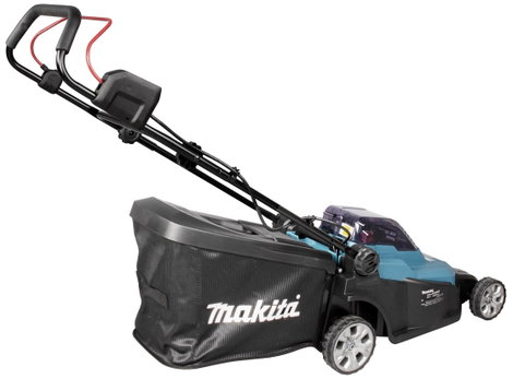 Akkus fűnyíró 2 db akkuval 18 V, vágási szélesség max. 430 mm, Makita DLM432PT2 5. kép