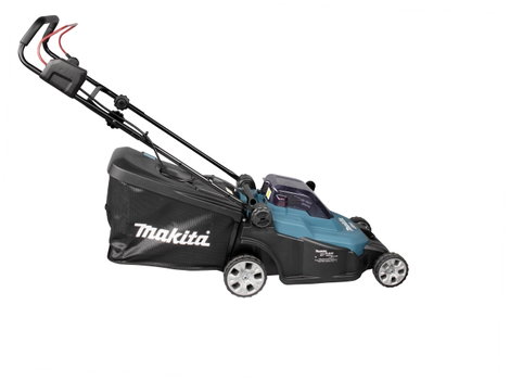 Akkus fűnyíró 2 db akkuval 18 V, vágási szélesség max. 430 mm, Makita DLM432PT2 6. kép