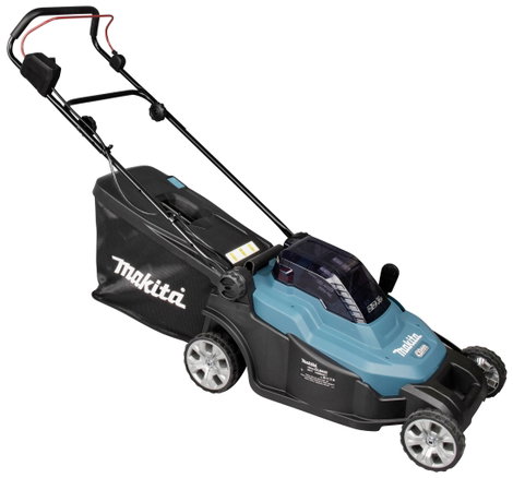 Akkus fűnyíró 2 db akkuval 18 V, vágási szélesség max. 430 mm, Makita DLM432PT2 7. kép