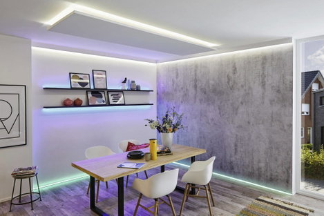 Paulmann MaxLED Basic RGB 79880 LED csík alap készlet Dugóval 24 V 1.5 m Melegfehér 1 db 4. kép