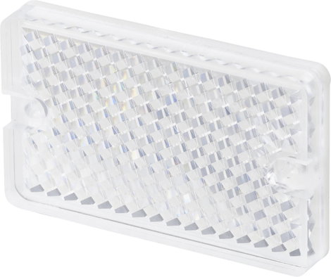 TRU COMPONENTS TC-9393068 Reflektor Reflexiós fénysorompók 65x40 1 db