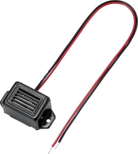 TRU COMPONENTS TC-9218560 Mini zümmer Zajkibocsátás: 75 dB Feszültség: 24 V Tartós hangjel 1 db