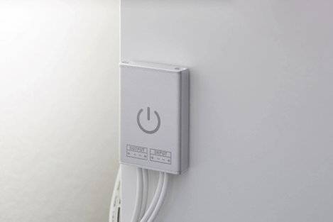 Paulmann 70975 PAULMANN Érintő switch 144 W (max) Fém (Sz x Ma x Mé) 4.3 x 0.85 x 3 cm 1 db 2. kép