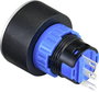 TRU COMPONENTS TC-9219072 Nyomógomb 250 V/AC 3 A 1 x KI/(BE) Reteszelő (Ø) 25 mm IP65 1 db 2. bélyegkép