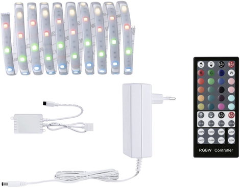 Paulmann MaxLED Basic RGB 79881 LED csík alap készlet Dugóval 24 V 3 m Melegfehér 1 db 20. kép