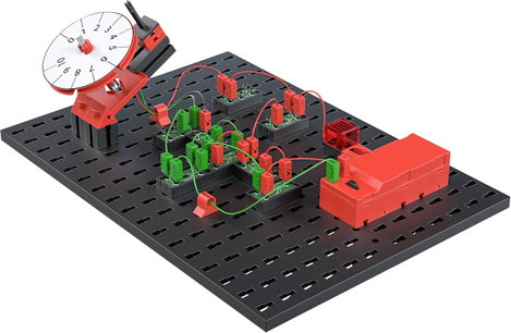 Elektronikai oktatókészlet, 2-4 tanuló, fischertechnik education STEM Electronics MINT Kits 18. kép