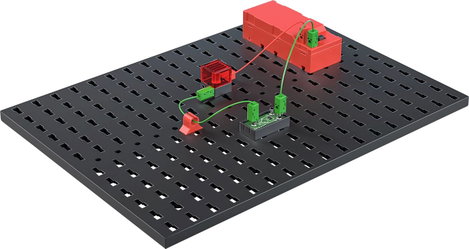 Elektronikai oktatókészlet, 2-4 tanuló, fischertechnik education STEM Electronics MINT Kits 19. kép
