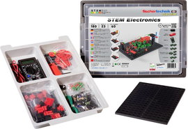 Elektronikai oktatókészlet, 2-4 tanuló, fischertechnik education STEM Electronics MINT Kits