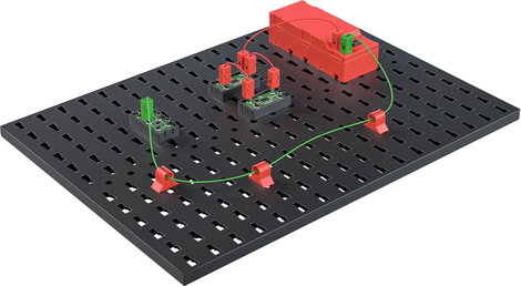 Elektronikai oktatókészlet, 2-4 tanuló, fischertechnik education STEM Electronics MINT Kits 24. kép