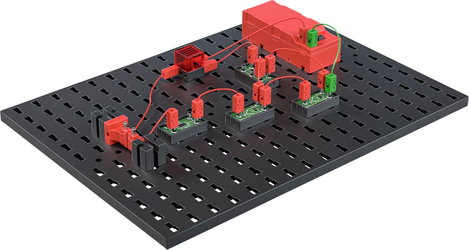 Elektronikai oktatókészlet, 2-4 tanuló, fischertechnik education STEM Electronics MINT Kits 5. kép