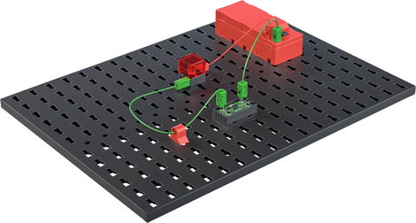 Elektronikai oktatókészlet, 2-4 tanuló, fischertechnik education STEM Electronics MINT Kits 7. kép