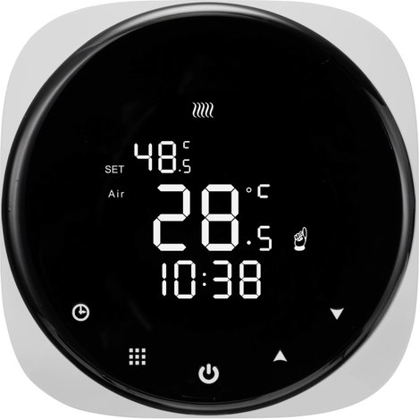 Süllyeszthető fali termosztát 5-35°C, Sygonix SY-4707878 3. kép
