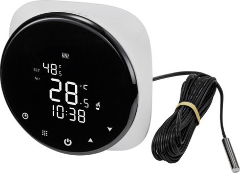 Süllyeszthető fali termosztát 5-35°C, Sygonix SY-4707878 6. kép