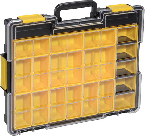 Allit EuroPlus ProK44/19 Rendszerező doboz (Sz x Ma x Mé) 440 x 76 x 355 mm Rekeszek: 19 Tartalom, t 3. kép
