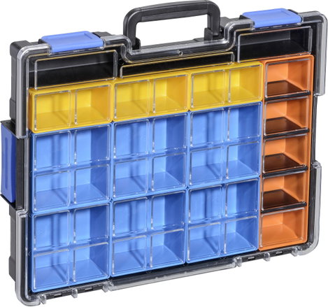 Allit EuroPlus Pro K44/15 Rendszerező hordtáska (H x Sz x Ma) 355 x 440 x 76 mm Rekeszek: 15 Tartalo 3. kép