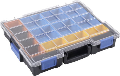 Allit EuroPlus Pro K44/15 Rendszerező hordtáska (H x Sz x Ma) 355 x 440 x 76 mm Rekeszek: 15 Tartalo 6. kép