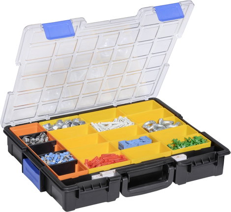 Allit EuroPlus Pro K44/21 Rendszerező hordtáska (H x Sz x Ma) 355 x 440 x 76 mm Rekeszek: 21 Tartalo 2. kép