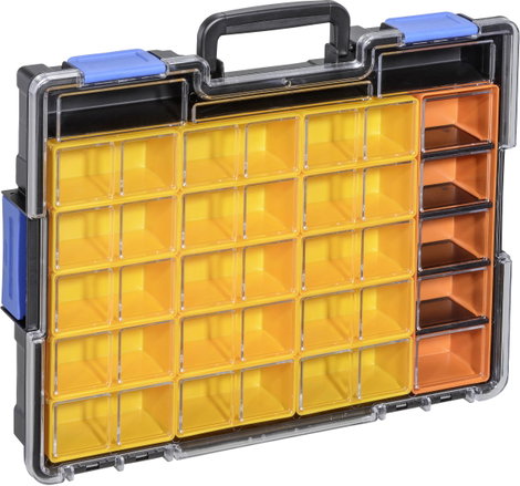 Allit EuroPlus Pro K44/21 Rendszerező hordtáska (H x Sz x Ma) 355 x 440 x 76 mm Rekeszek: 21 Tartalo 3. kép