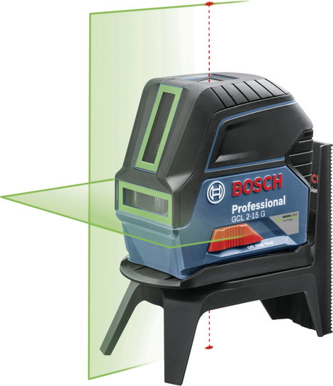 Bosch Professional Kombilaser GCL 2-15 G Pont- és vonallézer