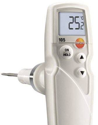 Ételhőmérő, HACCP beszúró hőmérő -50...+275 °C Testo 105 2. kép