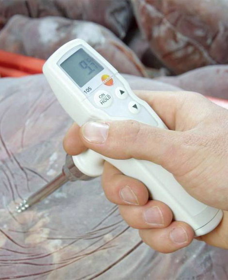 Ételhőmérő, HACCP beszúró hőmérő -50...+275 °C Testo 105 6. kép