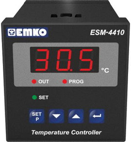 Emko ESM-4410.2.18.0.1/00.00/2.0.0.0 2 pontos szabályozó Hőmérséklet szabályozó NTC -50 - 100 °C Rel
