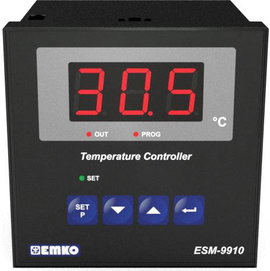 Emko ESM-9910.5.18.0.1/01.00/2.0.0.0 2 pontos szabályozó Hőmérséklet szabályozó NTC -50 - 100 °C Rel