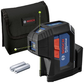 Bosch Professional GPL 3 G Pontlézer Táskával Hatótáv (max.): 30 m