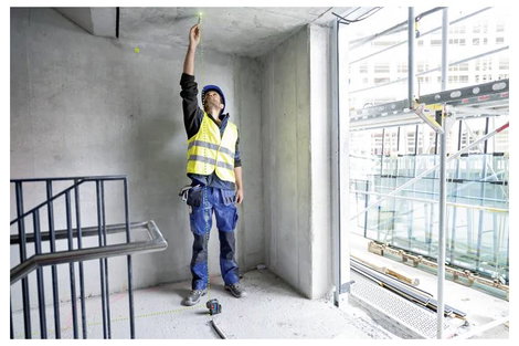 Bosch Professional GPL 3 G Pontlézer Táskával Hatótáv (max.): 30 m 5. kép