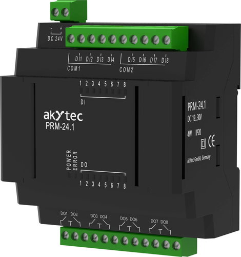 akYtec PRM-24.1 37C062 SPS bővítő egység 24 V/DC