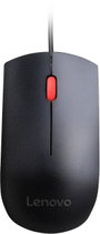 Lenovo Essential Ergonomikus egér USB Optikai Fekete 3 Gombok 1600 dpi Ergonómikus bélyegkép