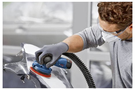 Bosch Professional GEX 12V-125 (L) solo CLC 0601372100 Akkus excenter csiszoló akku nélkül, Hordtásk 4. kép