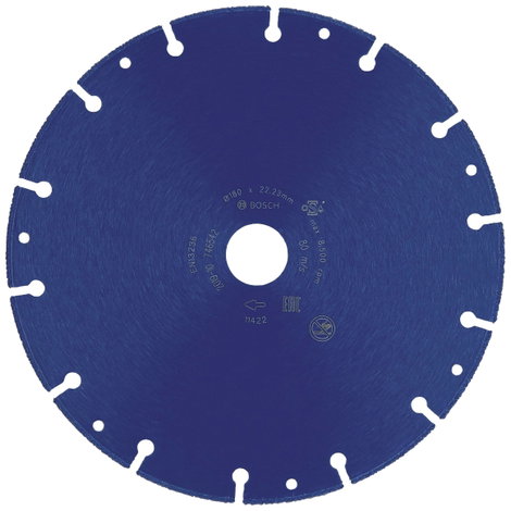 Bosch Accessories 2608900535 M14 Gyémánt bevonatú vágótárcsa Ø 180 mm Furat átmérő 22.23 mm 1 db 3. kép